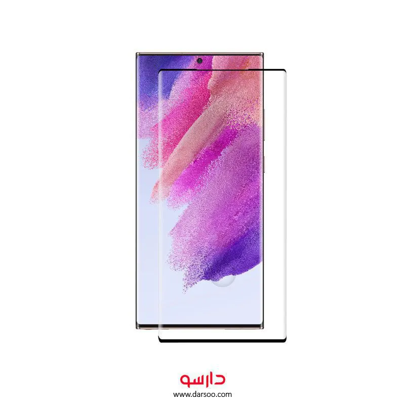 خرید گلس تمام صفحه Samsung Galaxy S22 ultra مدل Full Glass Screen Protector - 