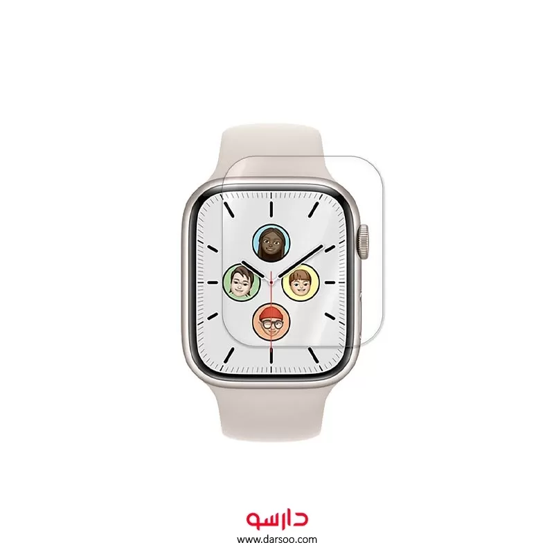 خرید محافظ صفحه نمایش ساعت هوشمند Glass Watch 8 Apple 45 (سرامیکی) - 