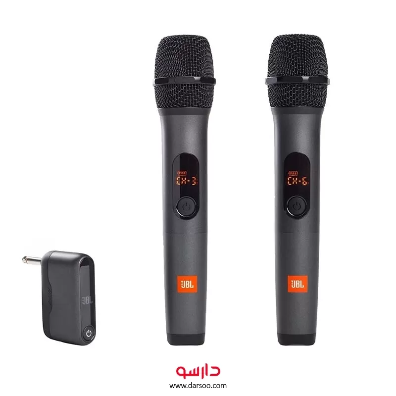 خرید میکروفون جی بی ال JBL Wireless Microphone Set - 