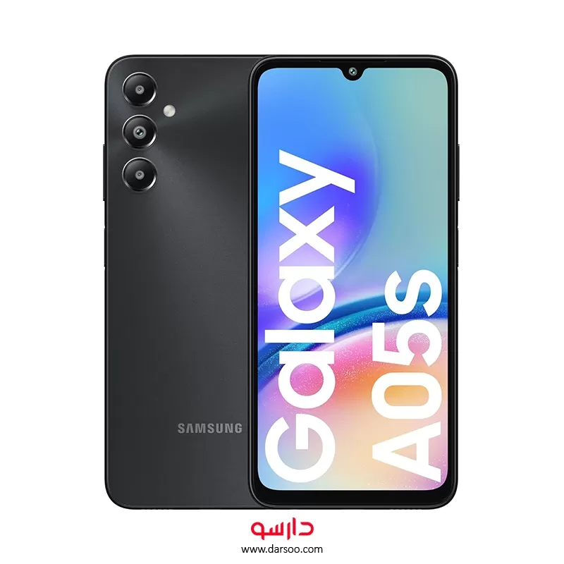 خرید گوشی موبایل سامسونگ Samsung Galaxy A05s با 128 گیگ حافظه داخلی و رم 4 گیگابایت - گوشی سامسونگ A05s رنگ مشکی