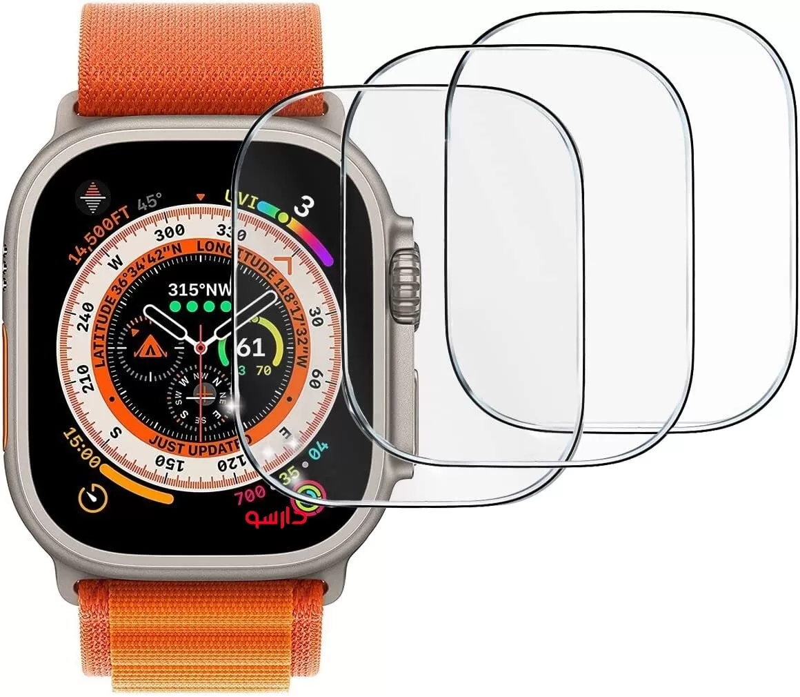 خرید محافظ صفحه نمایش ساعت هوشمند Watch 8 Ultra و Watch Ultra 2 (شیشه ای) - 